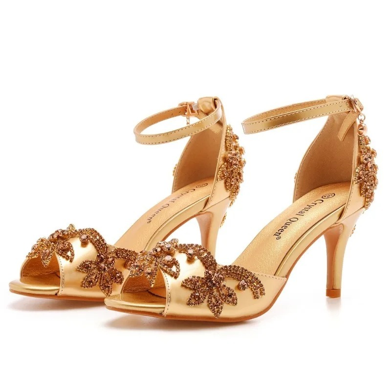 Luxury Lifestyle Shoes - Fashion Designer Women's Shoes Luxury Rhinestone