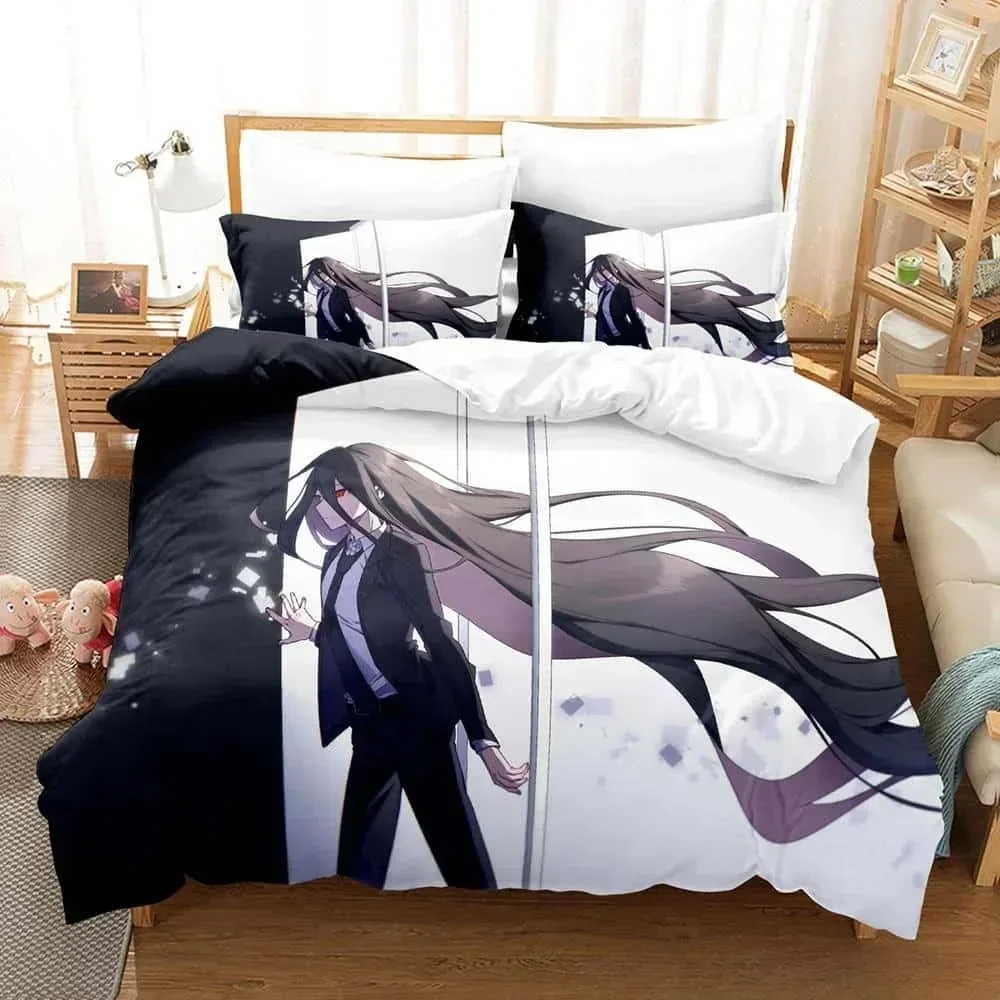 Linen Duvet Cover - 3D Danganronpa V3 Y2k Girls comforter