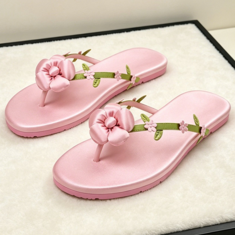 Luxury Lifestyle Products - Luxury Brand Flip Flops Women Pink