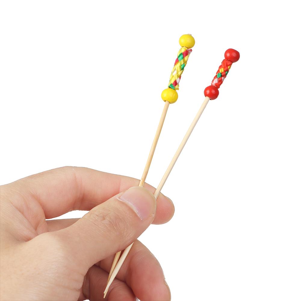 100Pcs Disposable Bamboo Picks - đánh giá và giá Bamboo Cutlery Set