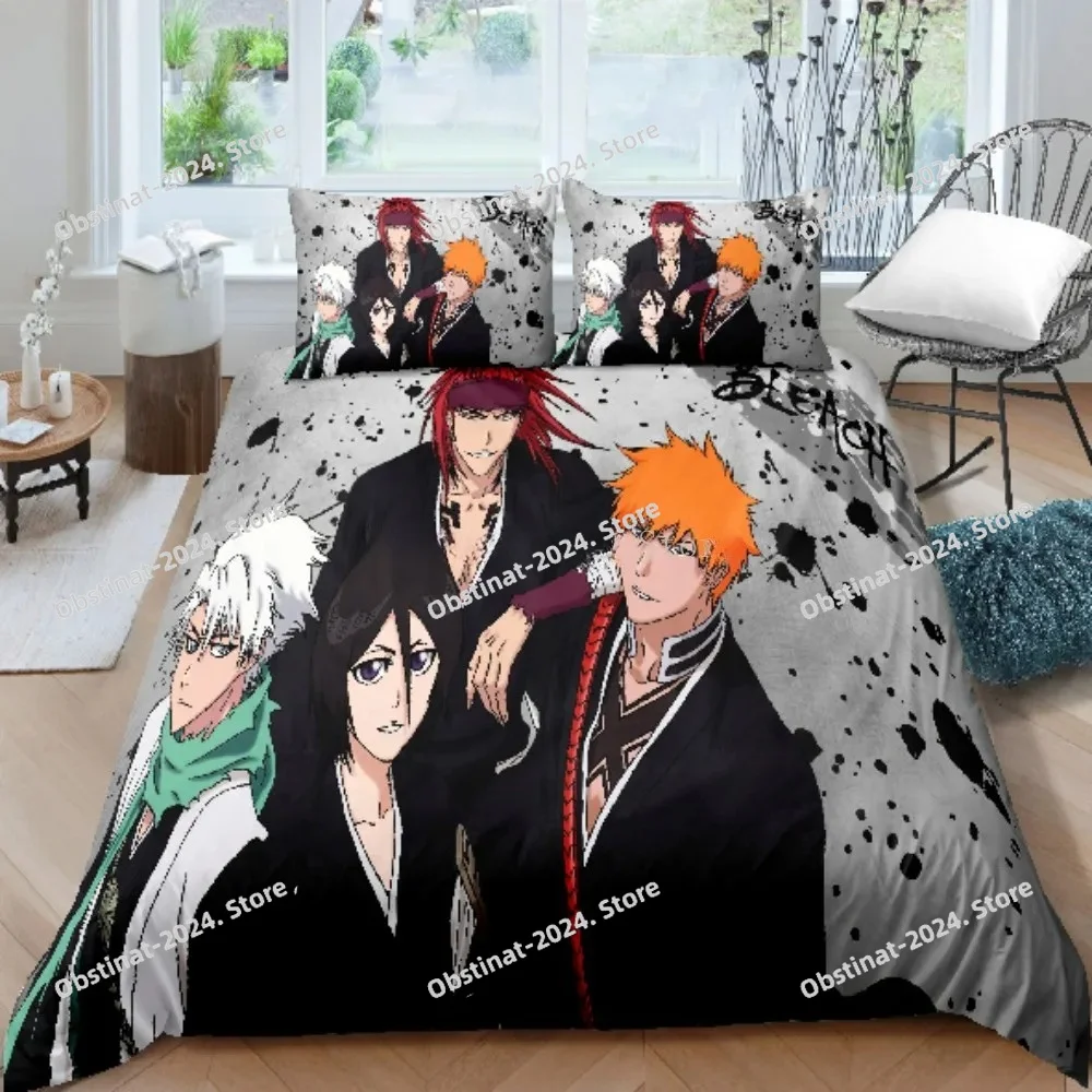 3D Bleach Kurosaki Ichigo Bedd - đánh giá và giá Linen Duvet Cover