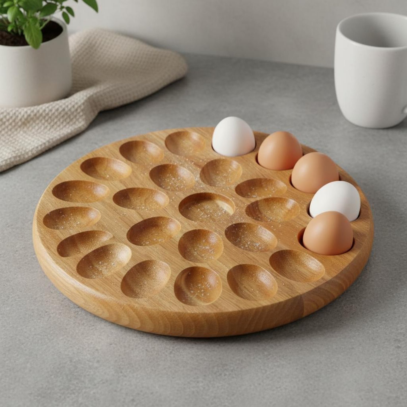 Reversible Wooden Oval Tray Na - đánh giá và giá Wooden Serving Tray