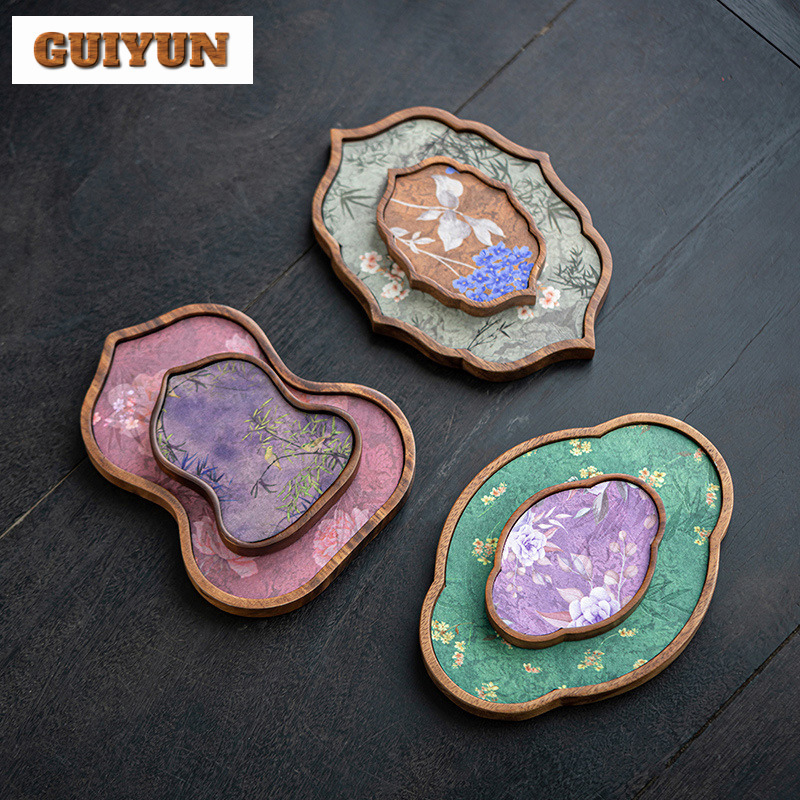 Handmade Walnut Wood Tea Tray  - đánh giá và giá Wooden Serving Tray