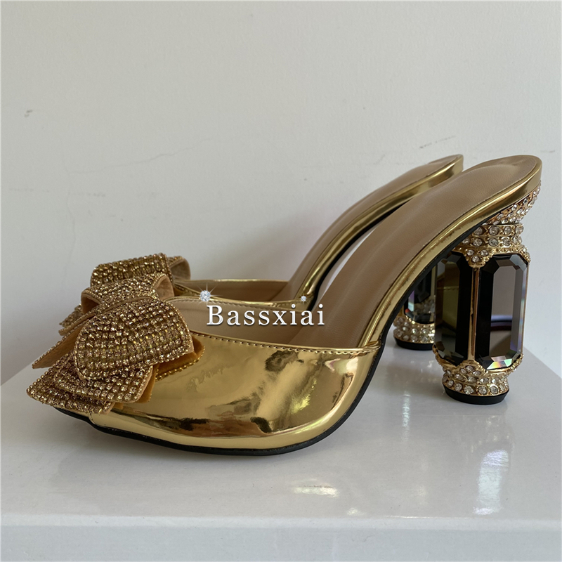 Crystal Jeweled Butterfly-Knot - đánh giá và giá Luxury Lifestyle Shoes