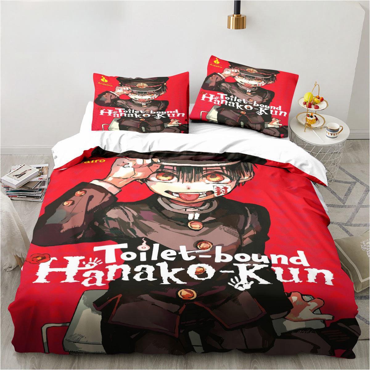 Anime Toilet-Bound Hanako-kun  - đánh giá và giá Linen Duvet Cover