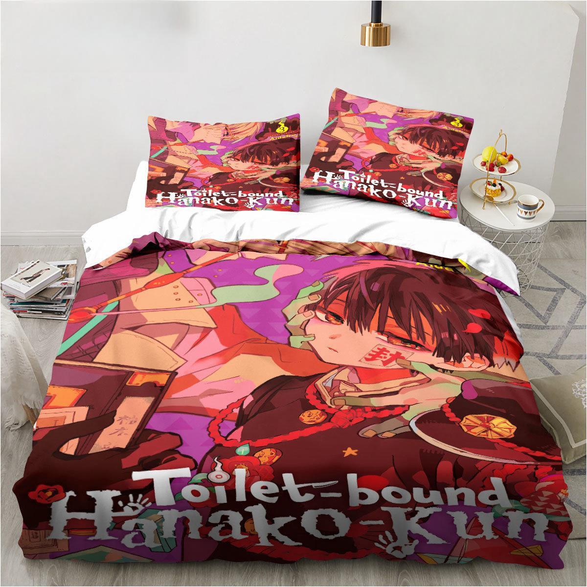 Anime Toilet-Bound Hanako-kun  - đánh giá và giá Linen Duvet Cover