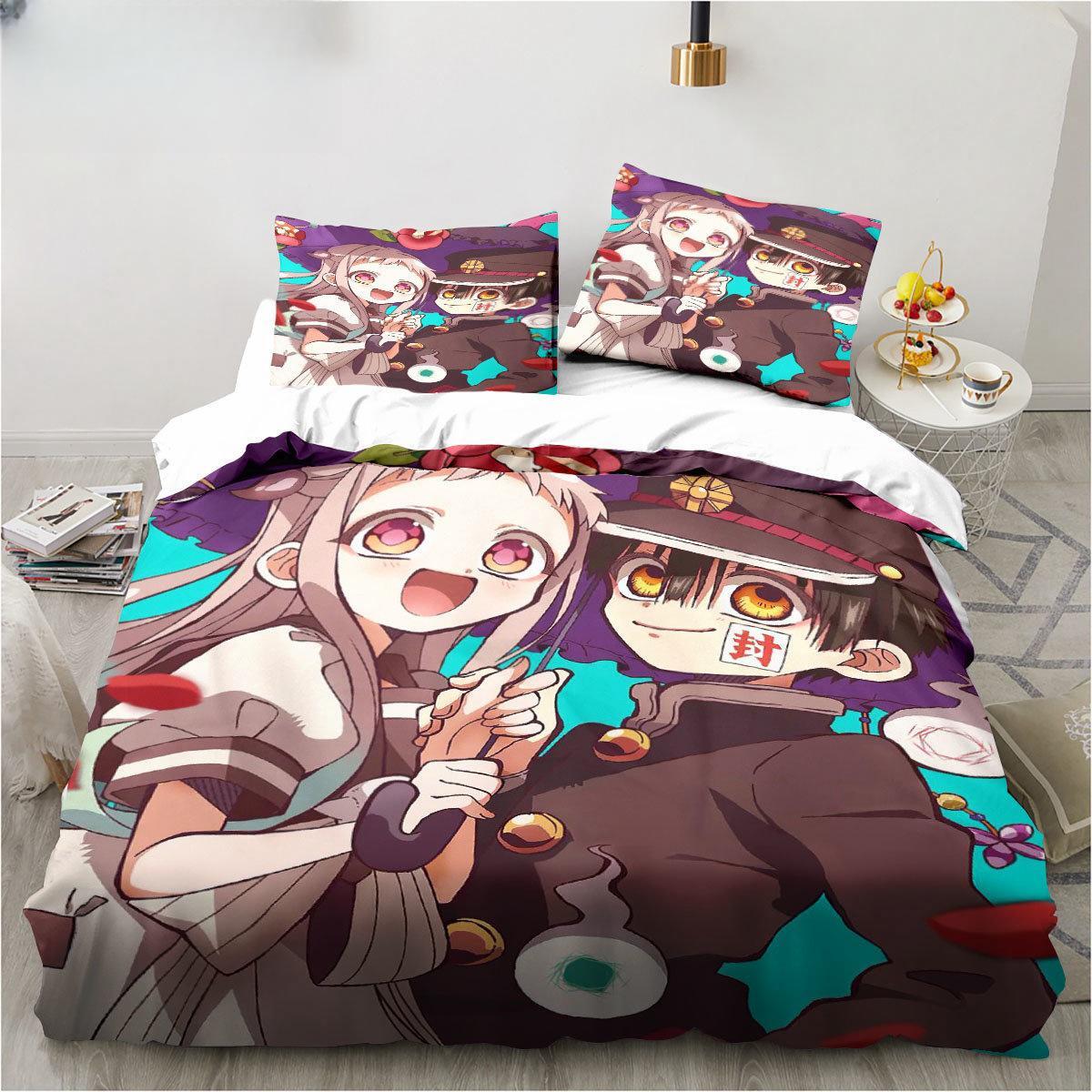 Anime Toilet-Bound Hanako-kun  - đánh giá và giá Linen Duvet Cover