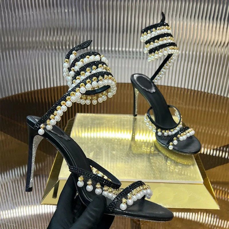 Luxury Rhinestones Pearls Tass - đánh giá và giá Luxury Lifestyle Shoes