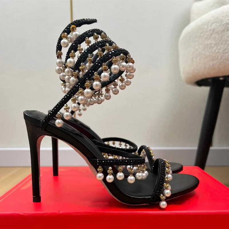 Luxury Rhinestones Pearls Tass - đánh giá và giá Luxury Lifestyle Shoes