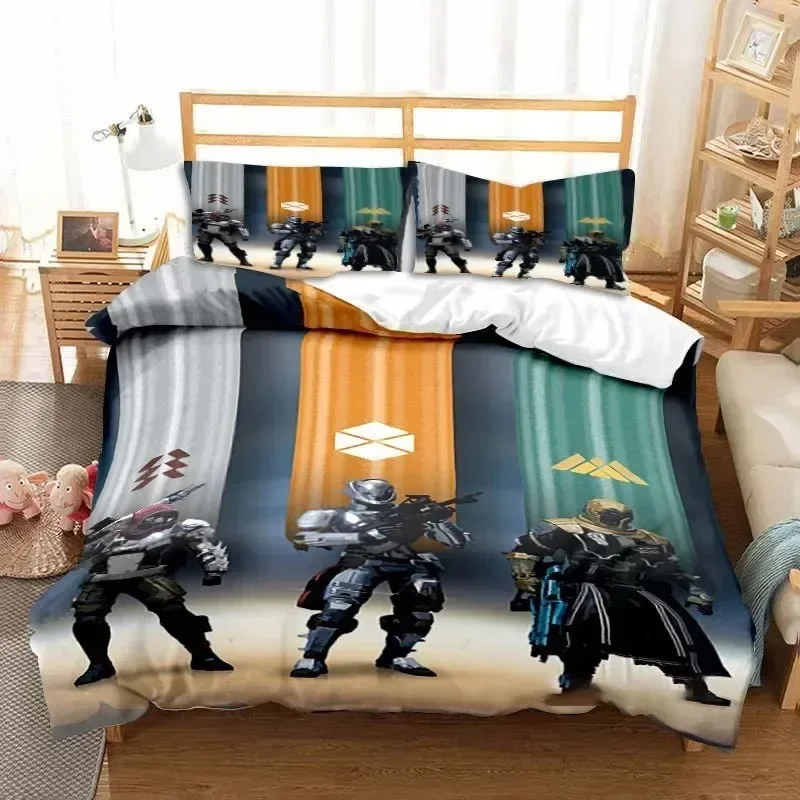 Game Destiny Printed Bed Set D - đánh giá và giá Linen Duvet Cover
