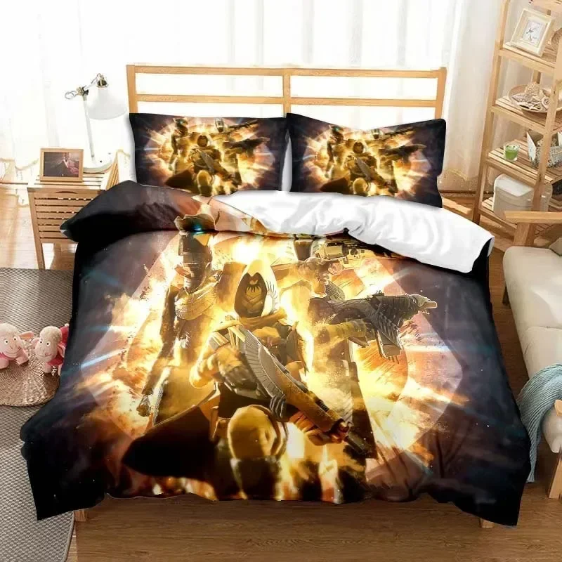 Game Destiny Printed Bed Set D - đánh giá và giá Linen Duvet Cover