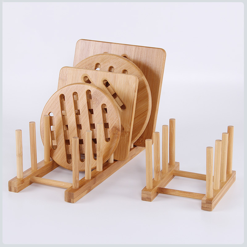 Kitchen Drainer Rack Dish Pot  - đánh giá và giá Bamboo Cutlery Set