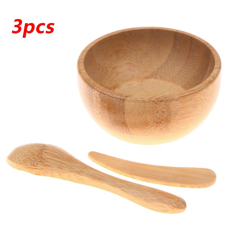 3pcs Mini Size Bamboo Diy Face - đánh giá và giá Bamboo Cutlery Set